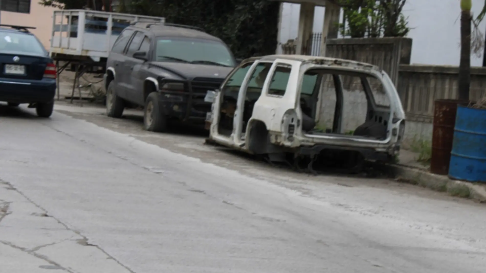 Mala imagen y peligro vial en la Colonia Monte Alto